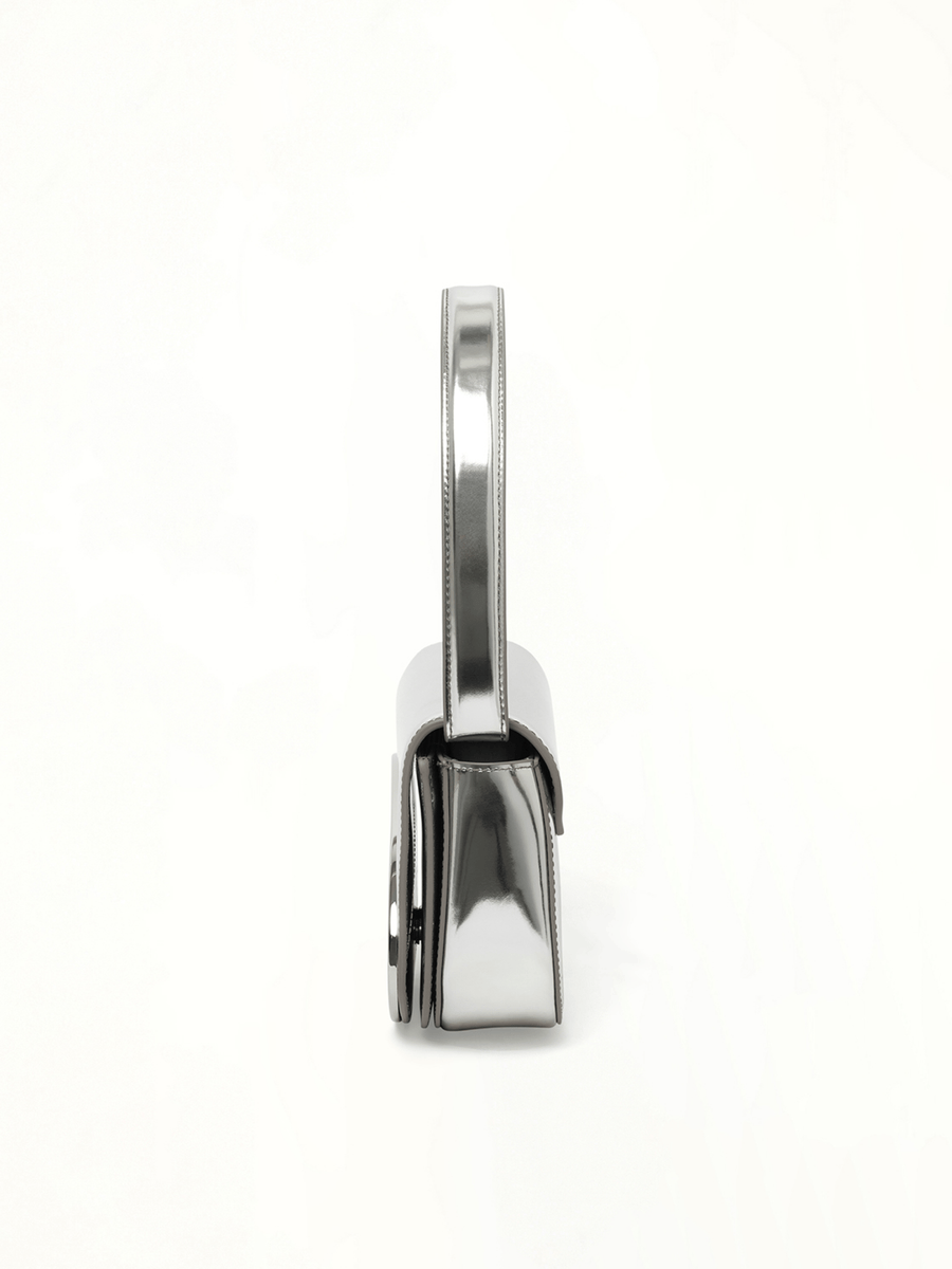 1DR Shoulder Bag in Silver