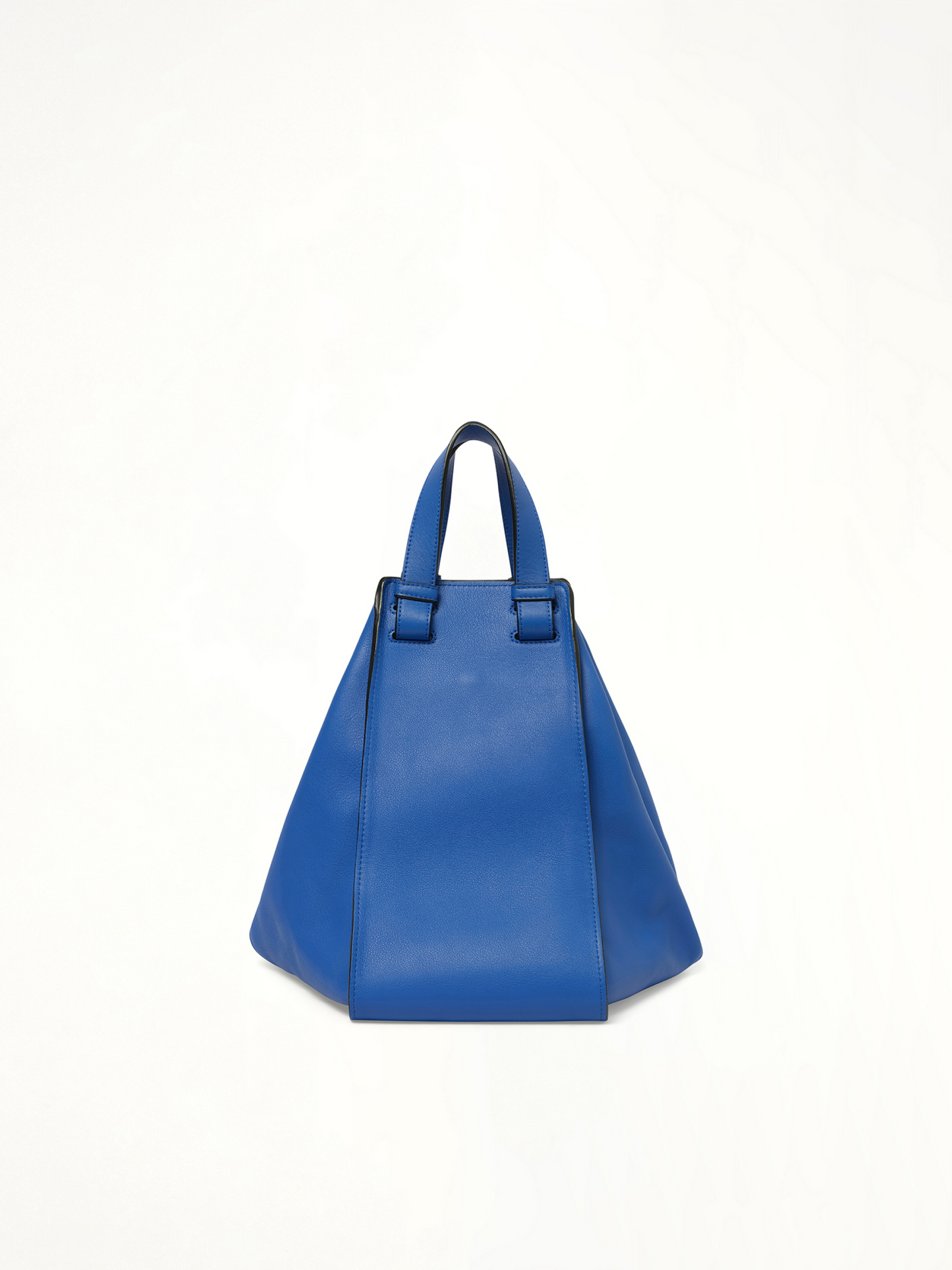 Medium Hammock Bag in Classic Calfskin in Elc Blue
