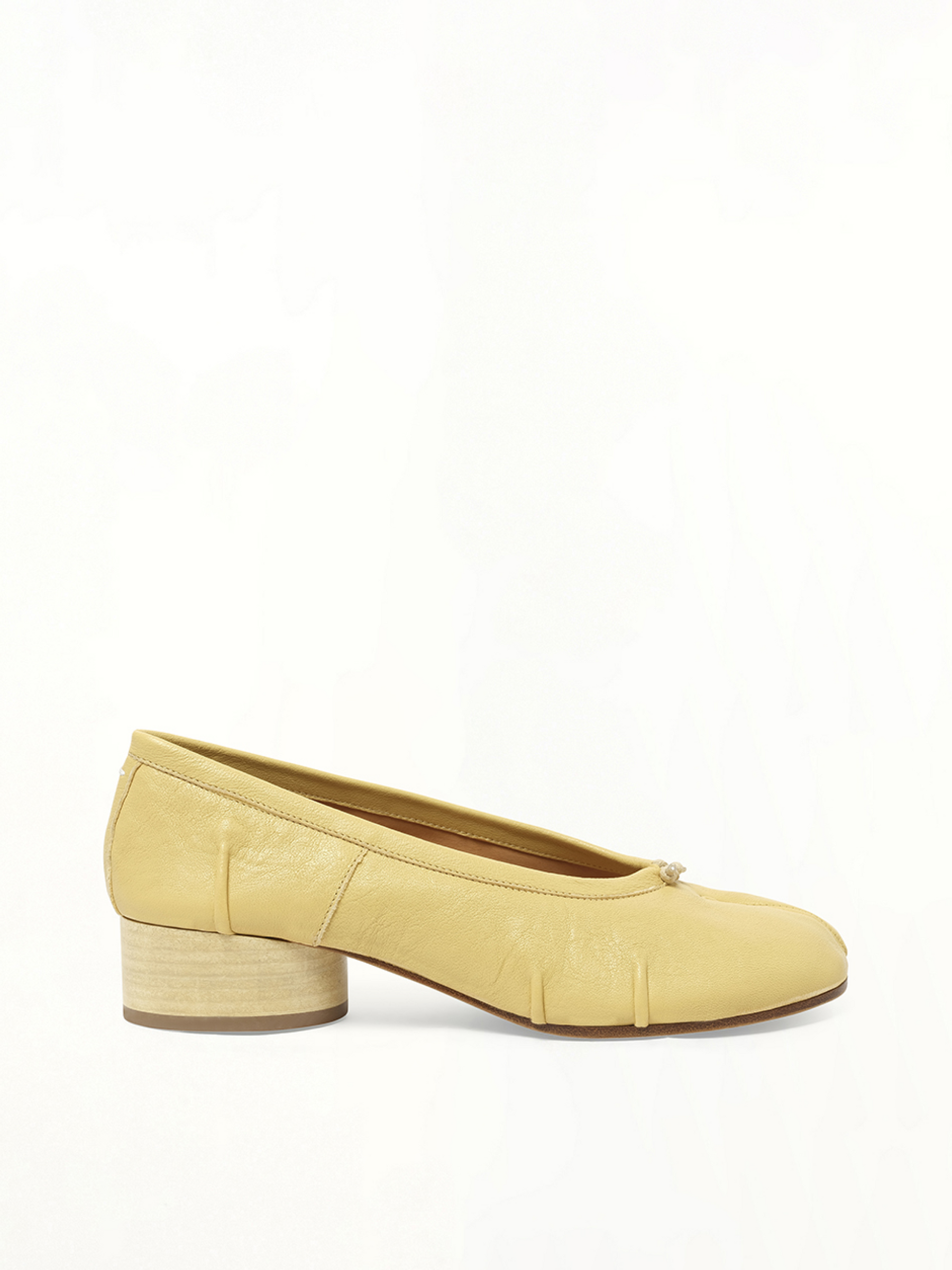 Tabi Ballerina H30 in Ble Side View | MAISON MARGIELA