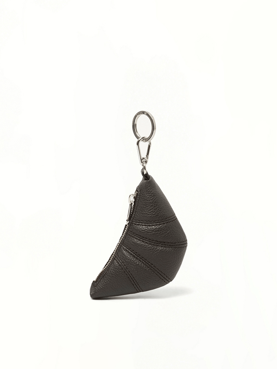 Mini Croissant Keyring in Dark Chocolate
