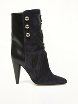 Liv Boots in Mibk Side View | ISABEL MARANT