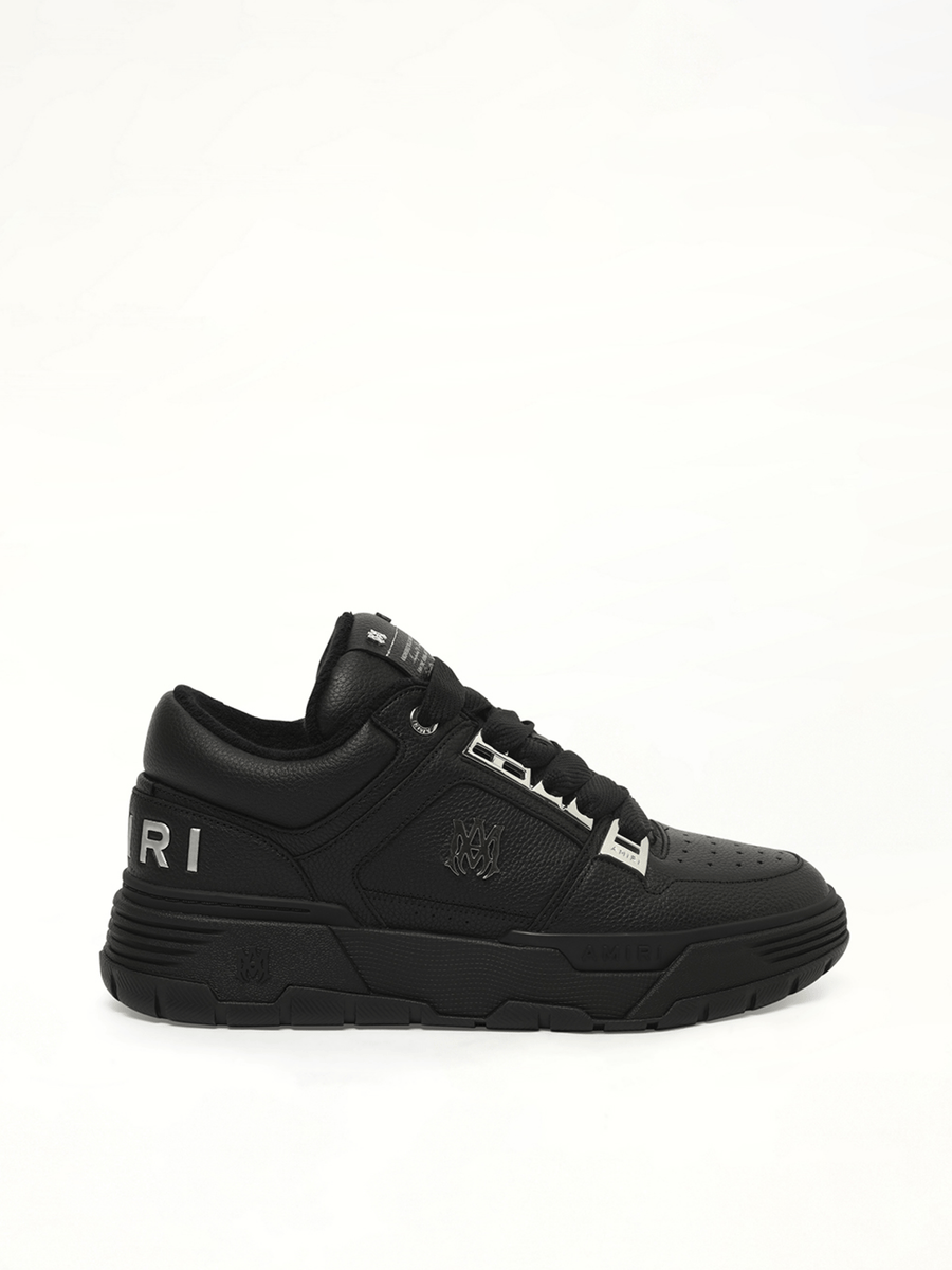 Metallic MA-1 Sneaker in Black Side View | AMIRI