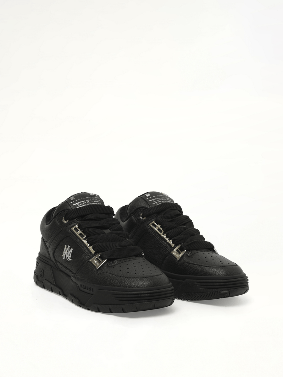 Metallic MA-1 Sneaker in Black Front View | AMIRI