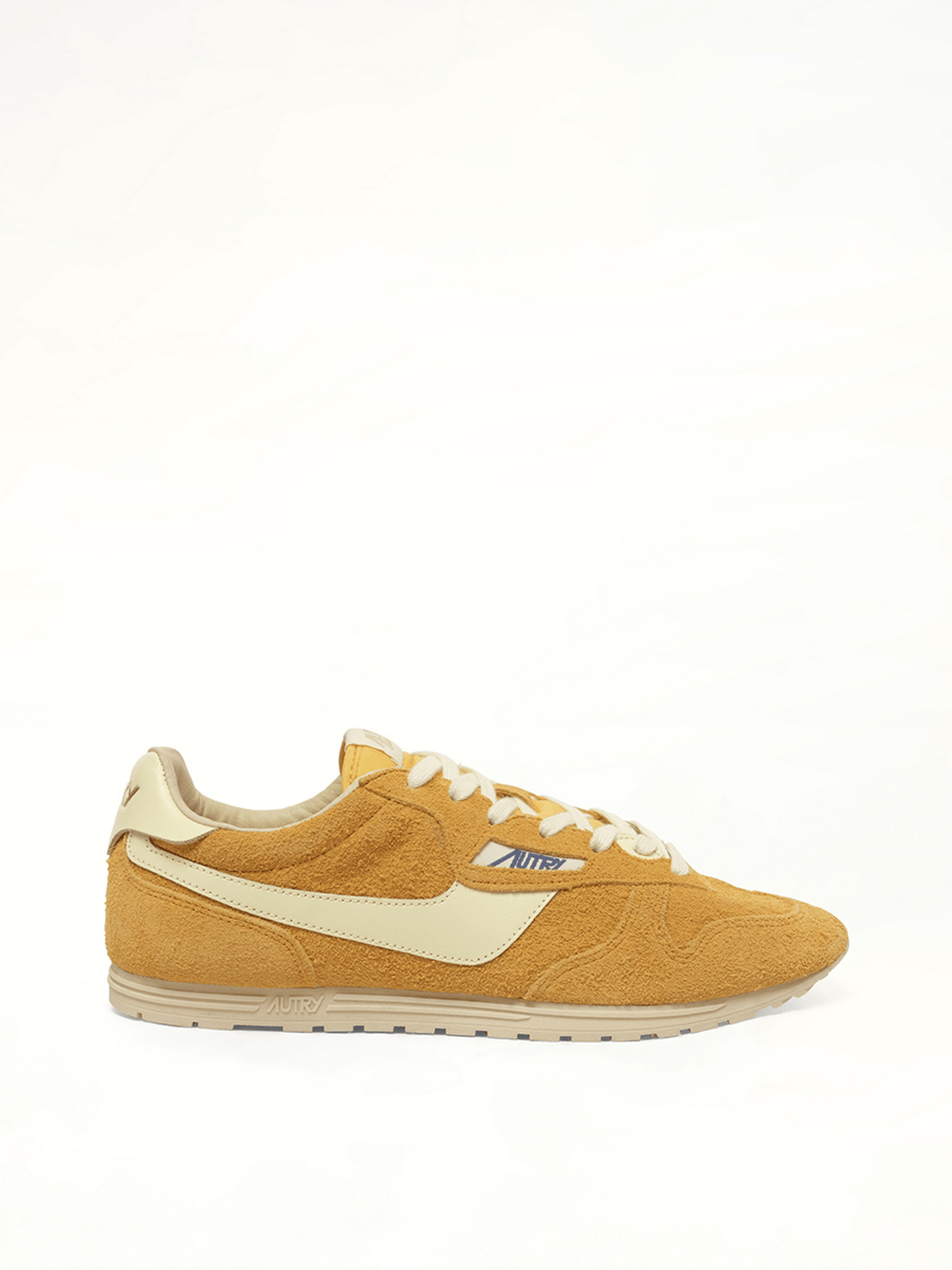 Windspin Low Sneakers in Cadmium/Rutabaga Side View | AUTRY