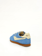 Windspin Low Sneakers in Yatch Blue/Rutabaga Top View | AUTRY