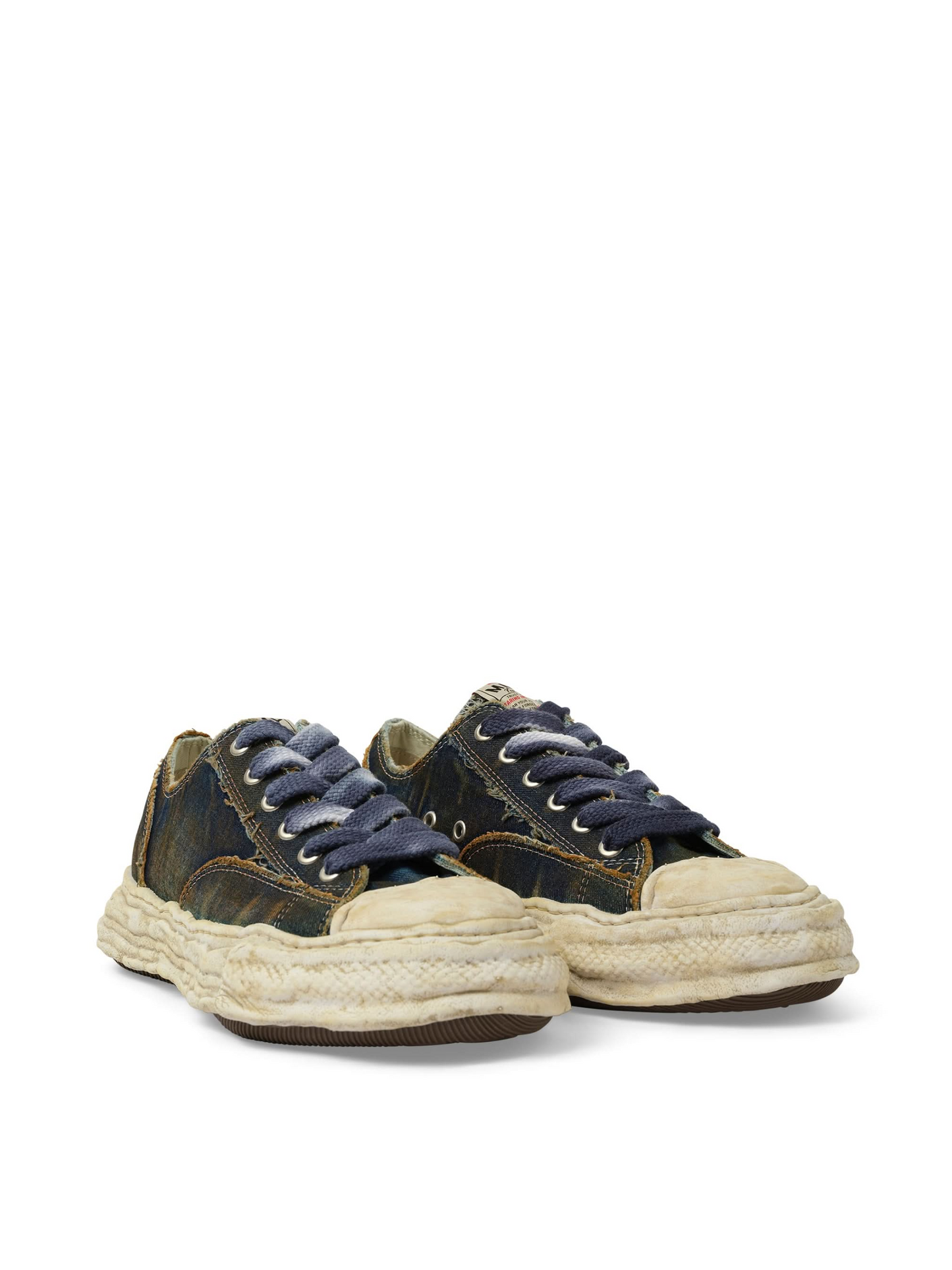 PETERSON 23 OG Washed Denim Sneaker in Blue