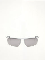 Fendi FE40141U 6017C Metal Sunglasses in Grey/Silver
