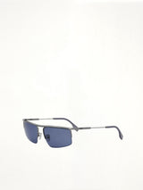 Fendi FE40141U 6012V Metal Sunglasess in Grey/Blue
