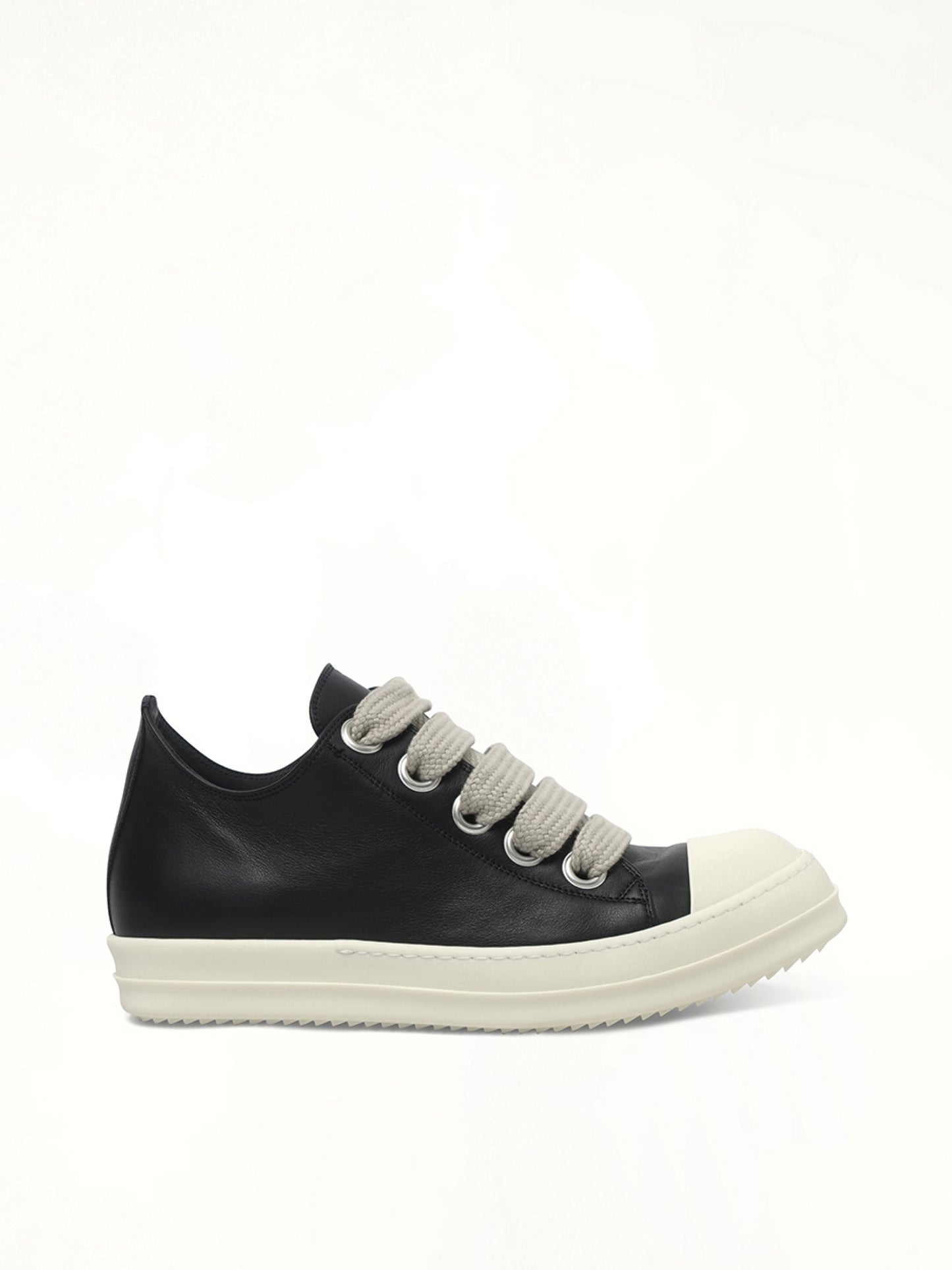 Jumbolace Low Sneaks in Black/Milk/Milk