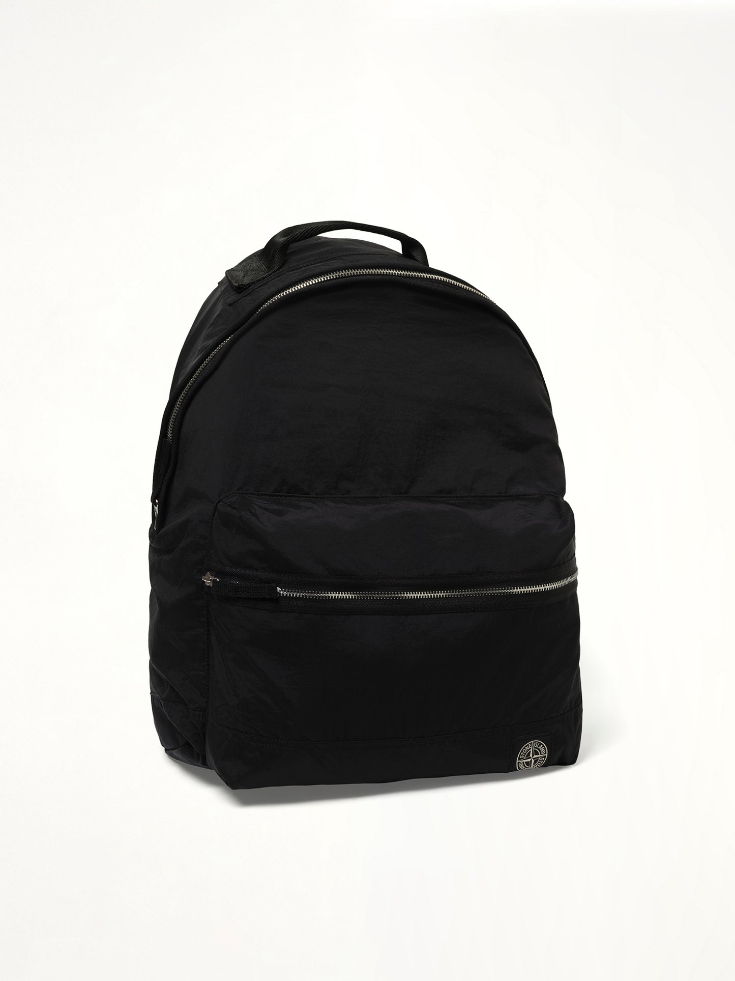 920001 Coated Nylon Backpack in Black