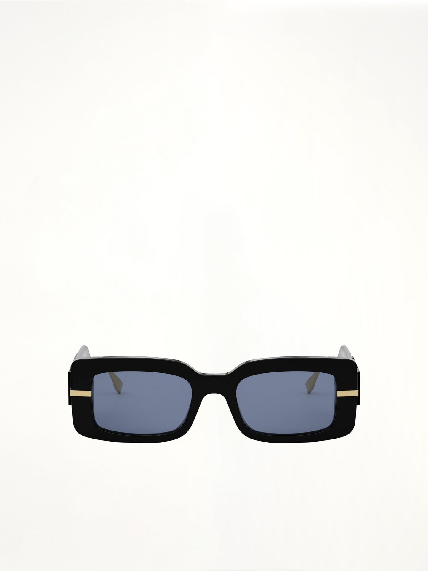 Fendi FE40133I 5101V Acetate Sunglasses in Black/Gold