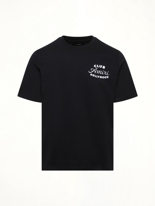 Club Amiri Tee in Black
