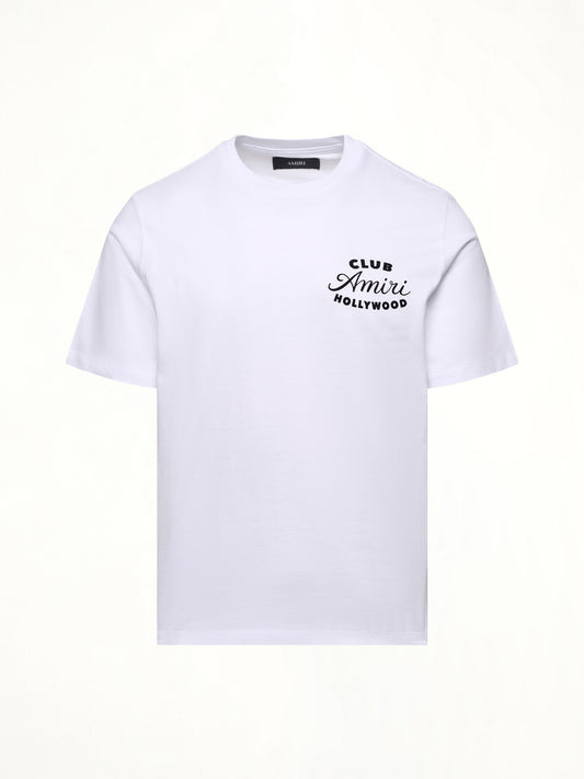 Club Amiri Tee in White