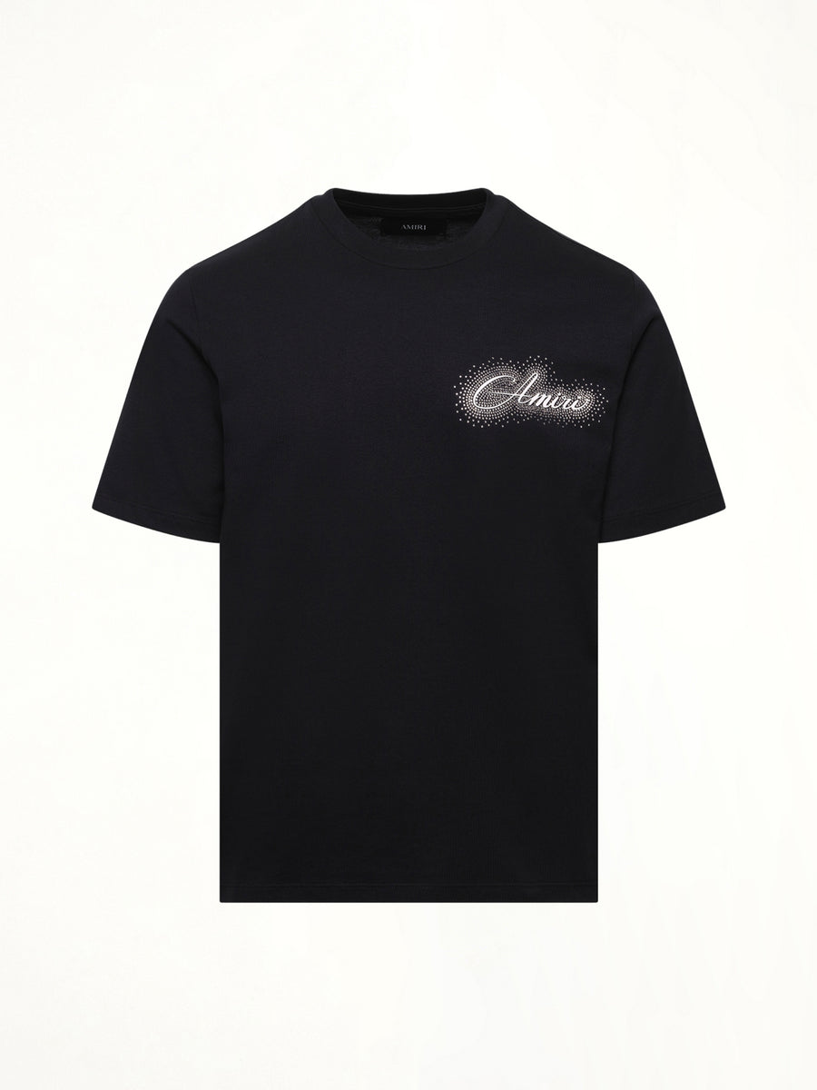 Amiri Script Tee in Black