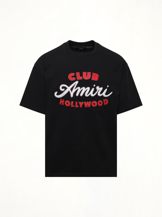 Club Amiri Overzied Tee in Black