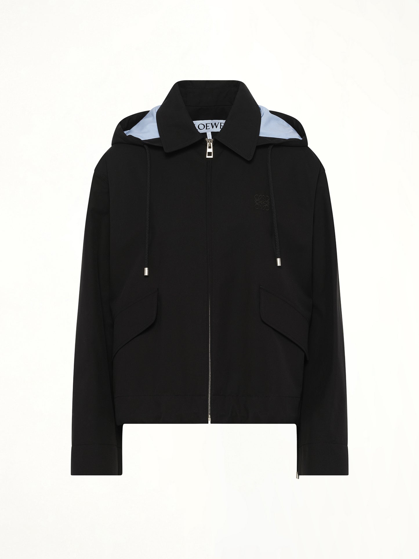 Hooded Parka in Black