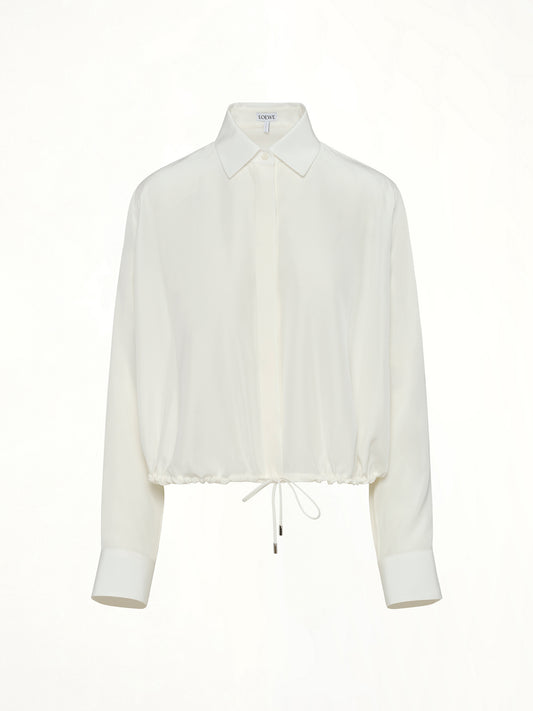 Balloon Shirt in White