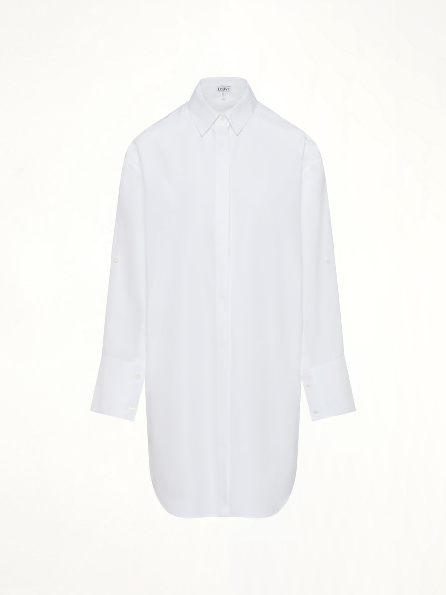 Shirt Dress in White