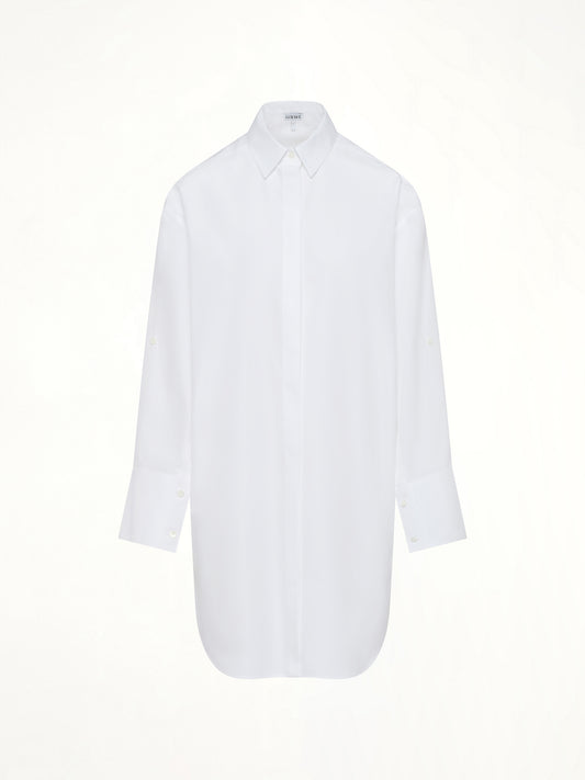 Shirt Dress in White