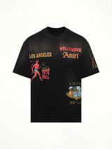 Sinners Oversized T-Shirt in Black