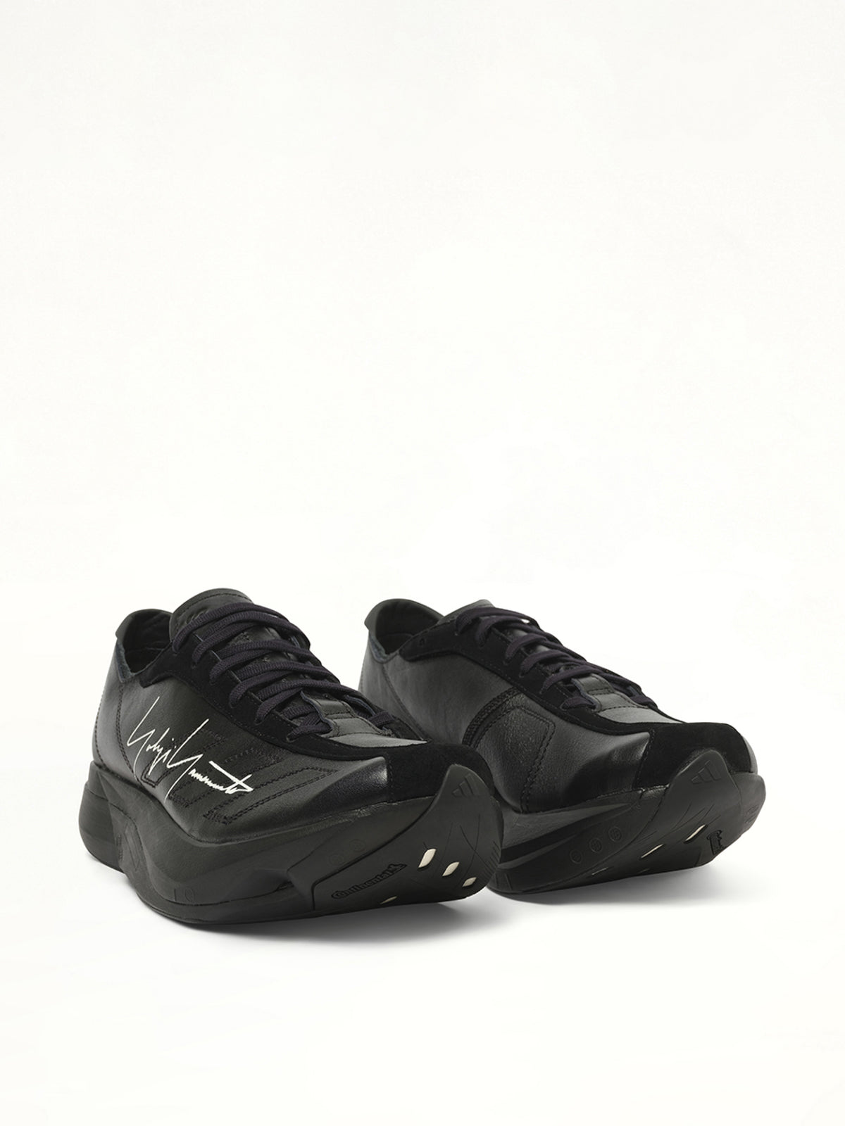Adios Pro 3.0 Lx Sneakers in Black Front View | Y-3
