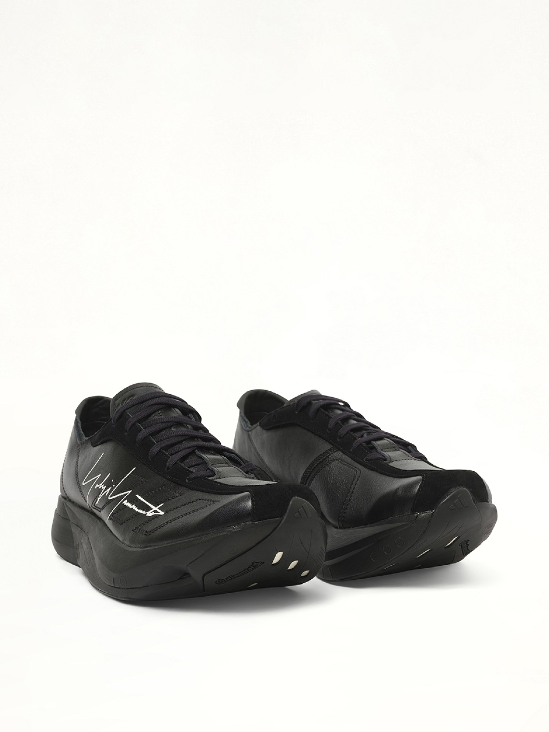 Adios Pro 3.0 Lx Sneakers in Black Front View | Y-3