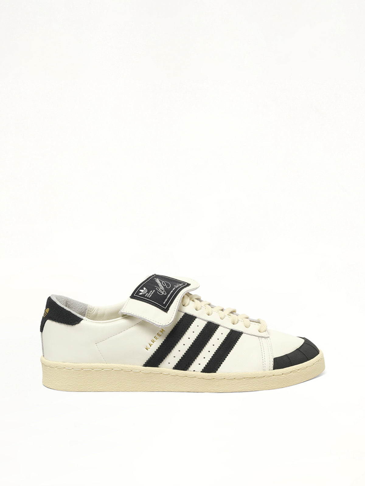 Adidas X Chavarria Jabbar Low in Off White/Black Side View | WILLY CHAVARRIA