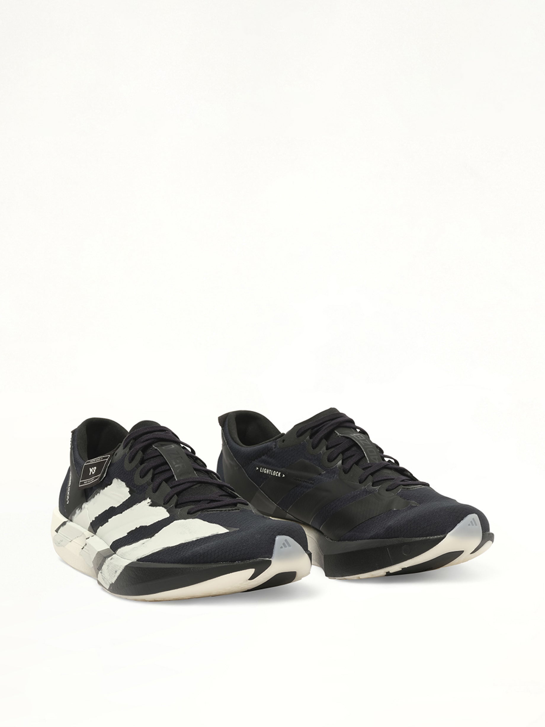 Adios 9 Sneaker in Black Front View | Y-3