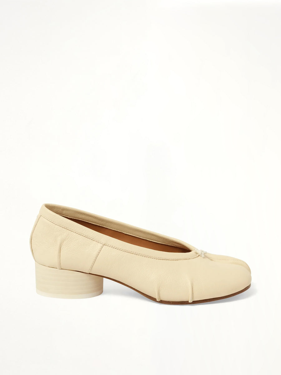 Tabi Ballerina 3cm in White