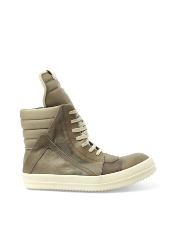 RICK OWENS DRKSHDW Gimp Eyelet Sneaks in Black/Milk | MARAIS ja RICK OWENS DRKSHDW Gimp Eyelet Sneaks in Black/Milk | MARAIS ja