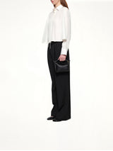 Puzzle Edge Mini Bag in Black