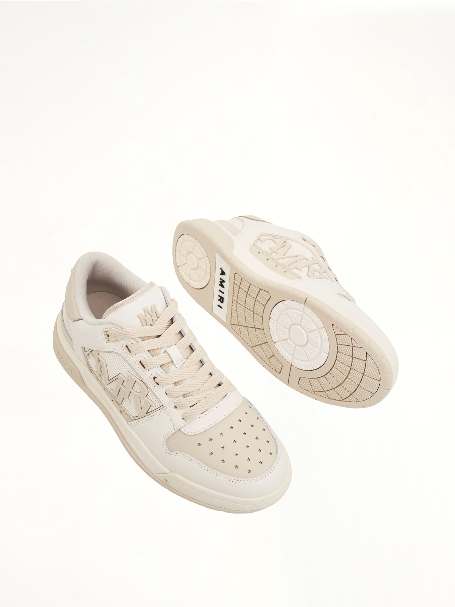 Classic Sneaker in Alabaster Top View | AMIRI