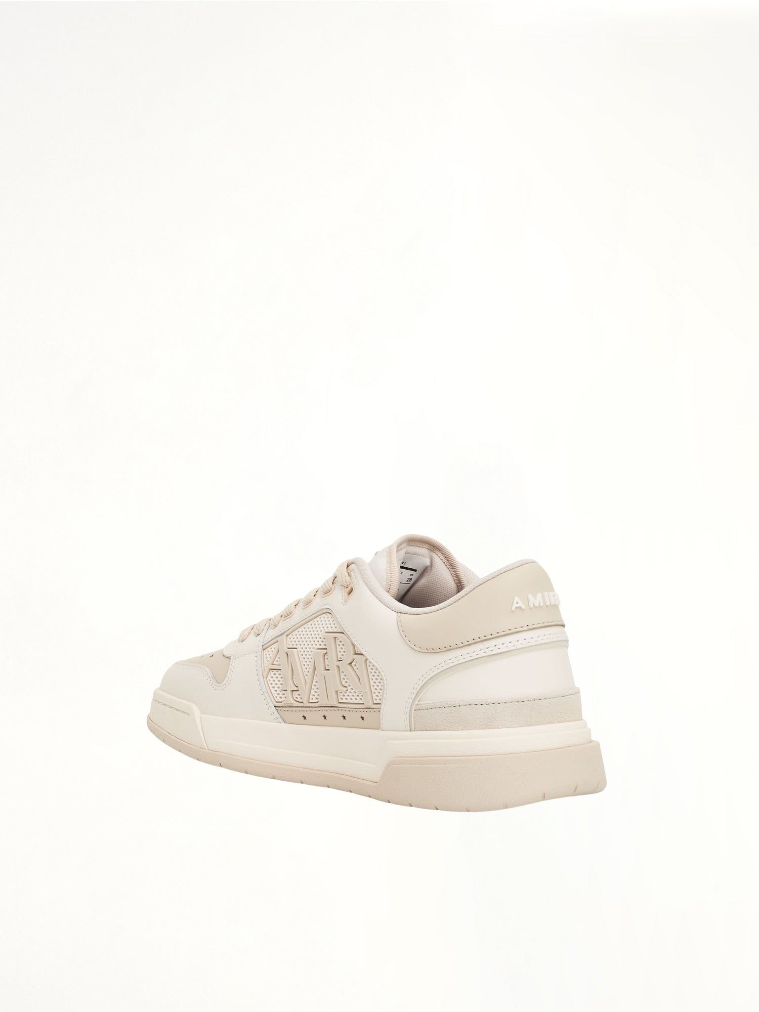 Classic Sneaker in Alabaster Back View | AMIRI