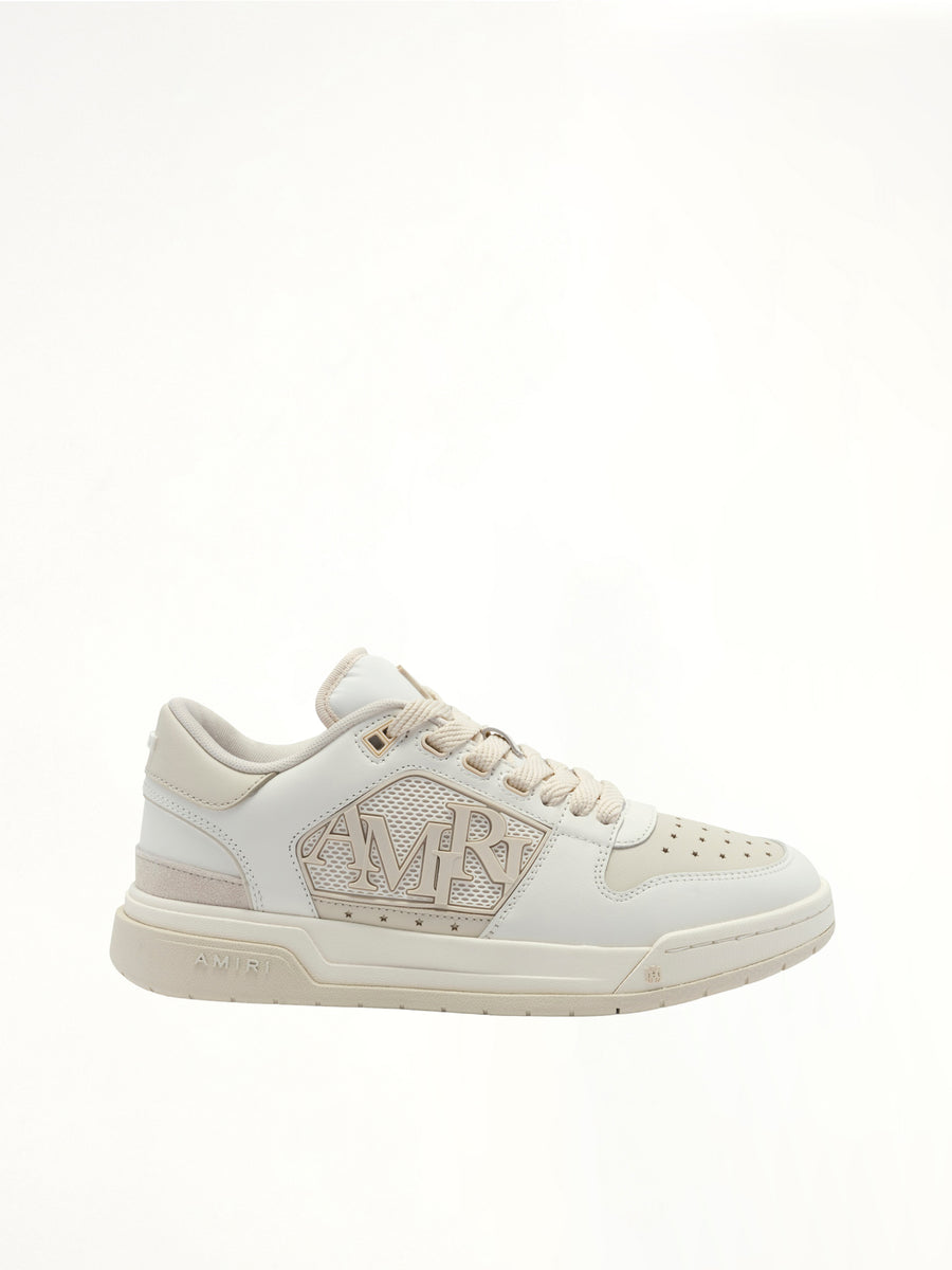 Classic Sneaker in Alabaster Side View | AMIRI