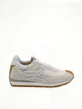 Flow Runner Sneaker in White Side View | LOEWE