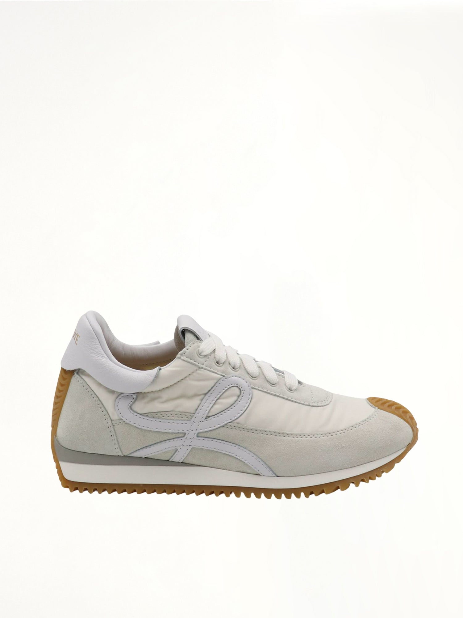 Flow Runner Sneaker in White Side View | LOEWE