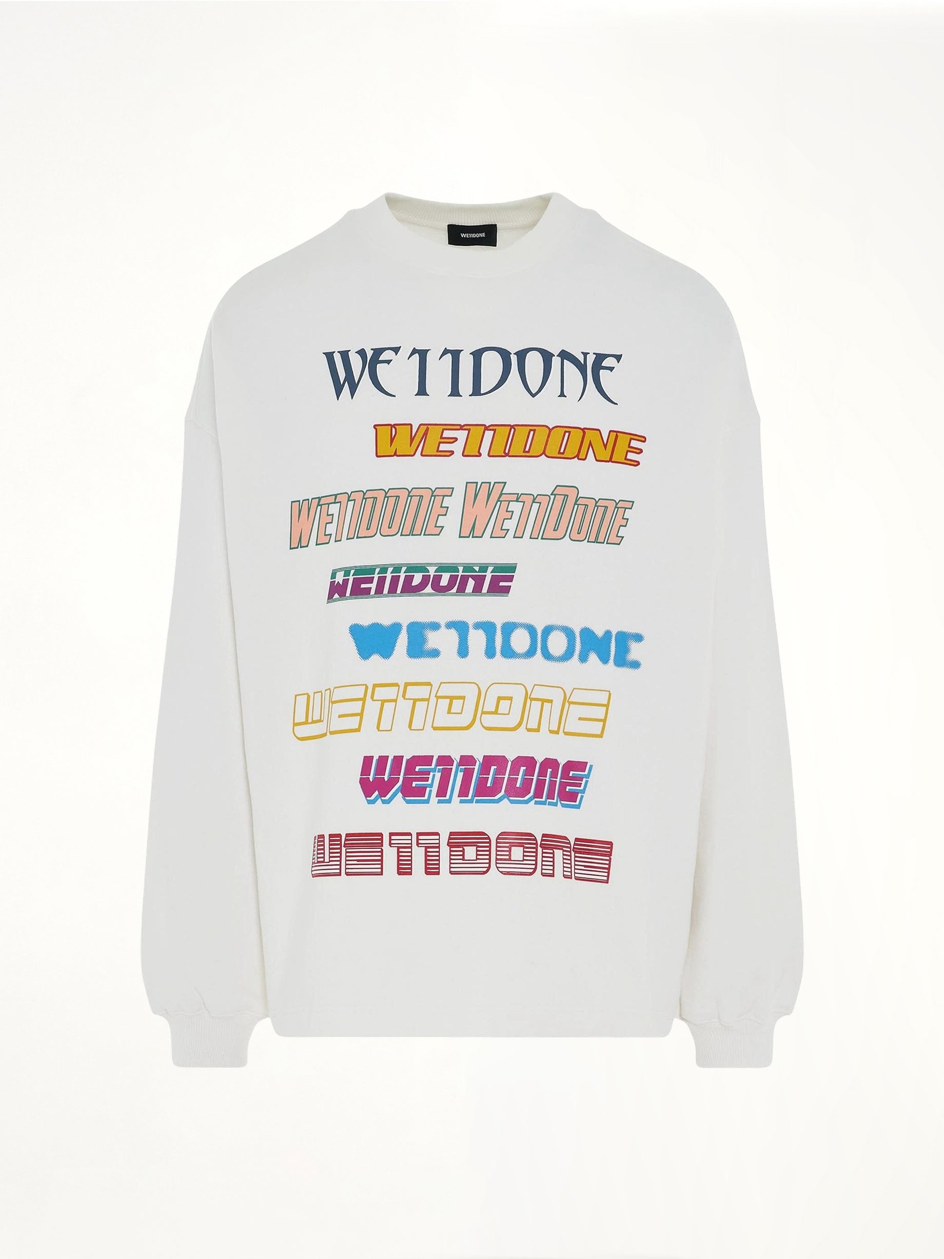 Front Logo Sweatshirt in White