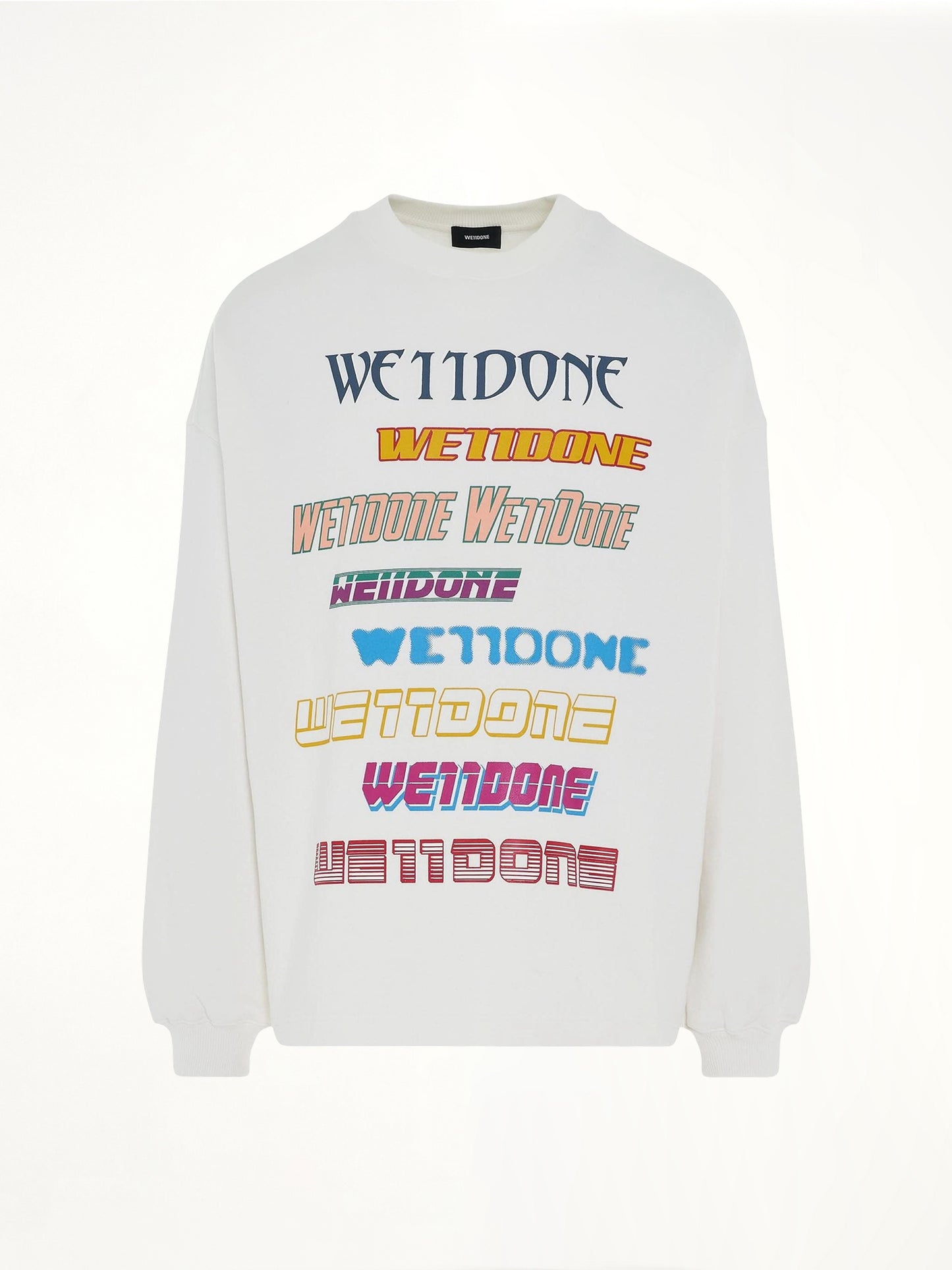 Front Logo Sweatshirt in White