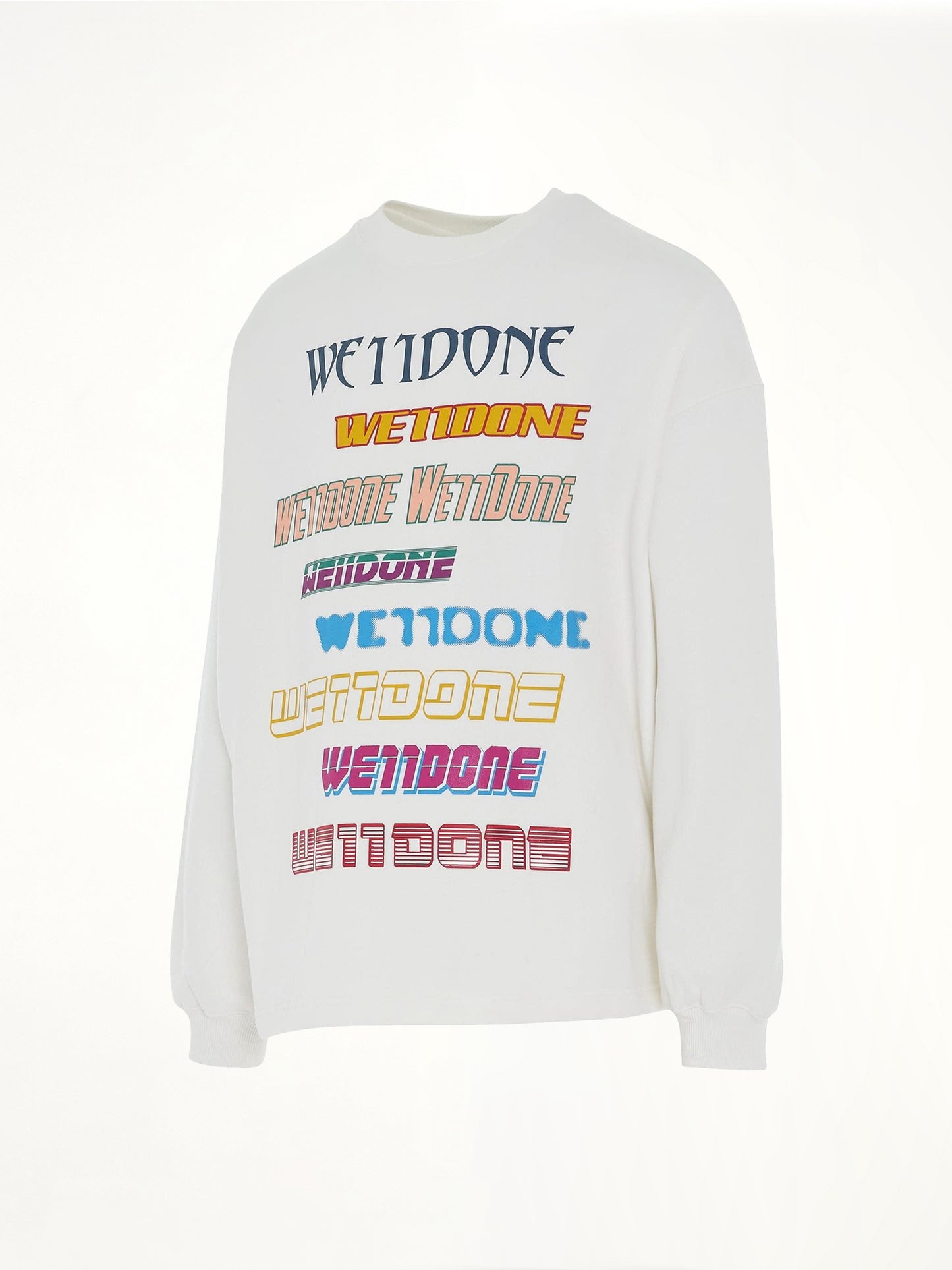 Front Logo Sweatshirt in White