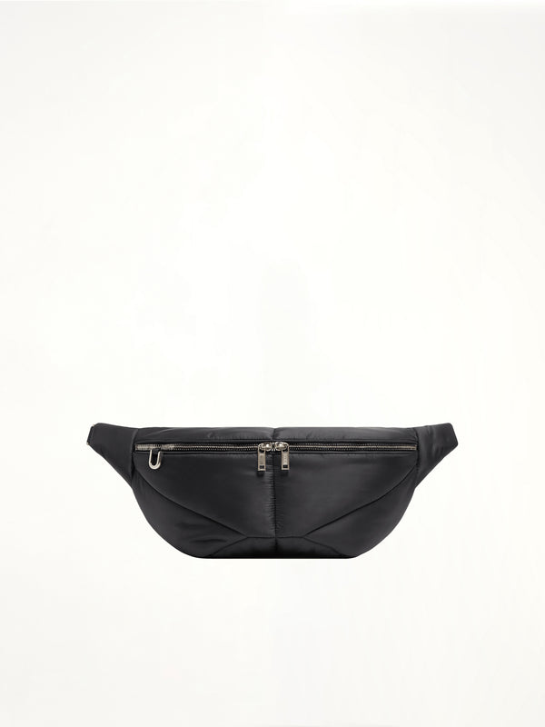 Rick Owens x Moncler Bumbag in Black