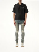 Arts District Bowling Shirt in Black