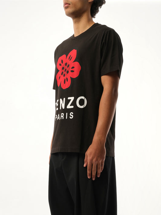 Boke Flower T-Shirt in Black