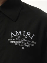 Amiri 艺术区黑色夹克