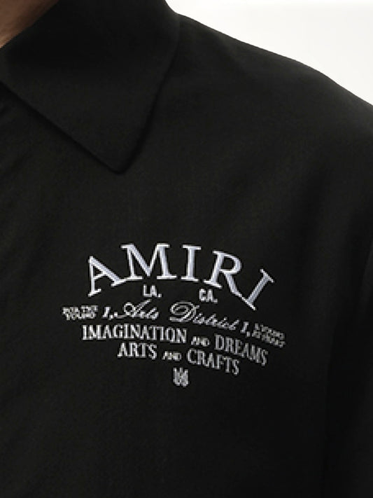 Amiri Arts District Blouson in Black