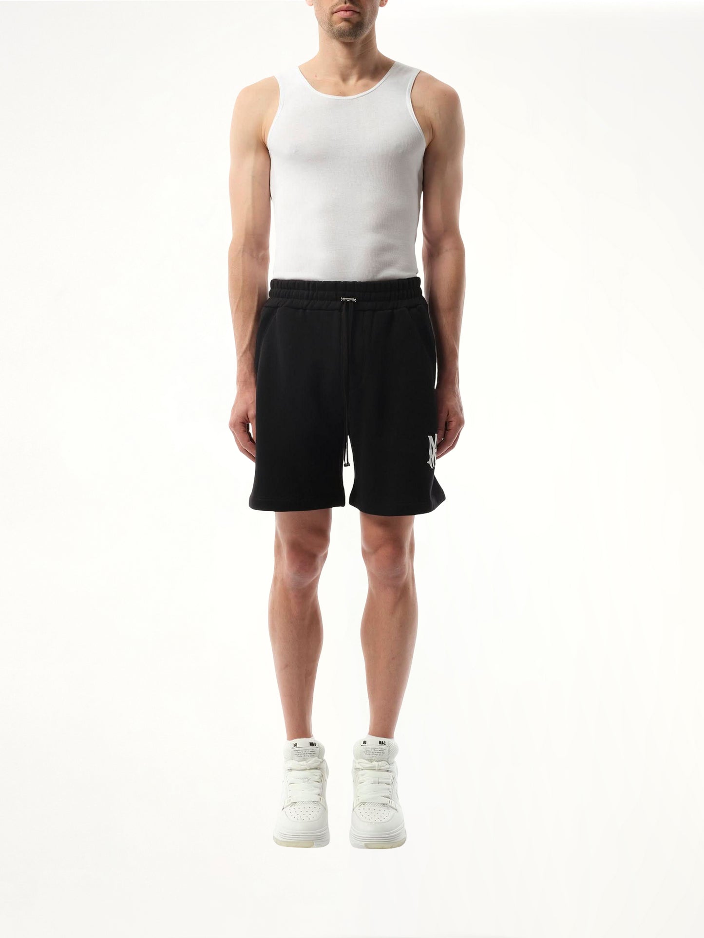 MA Core Logo Shorts in Black
