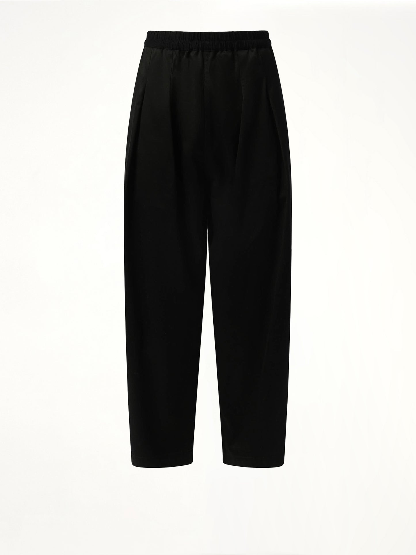 Stone Washed Relax Chinos in Black
