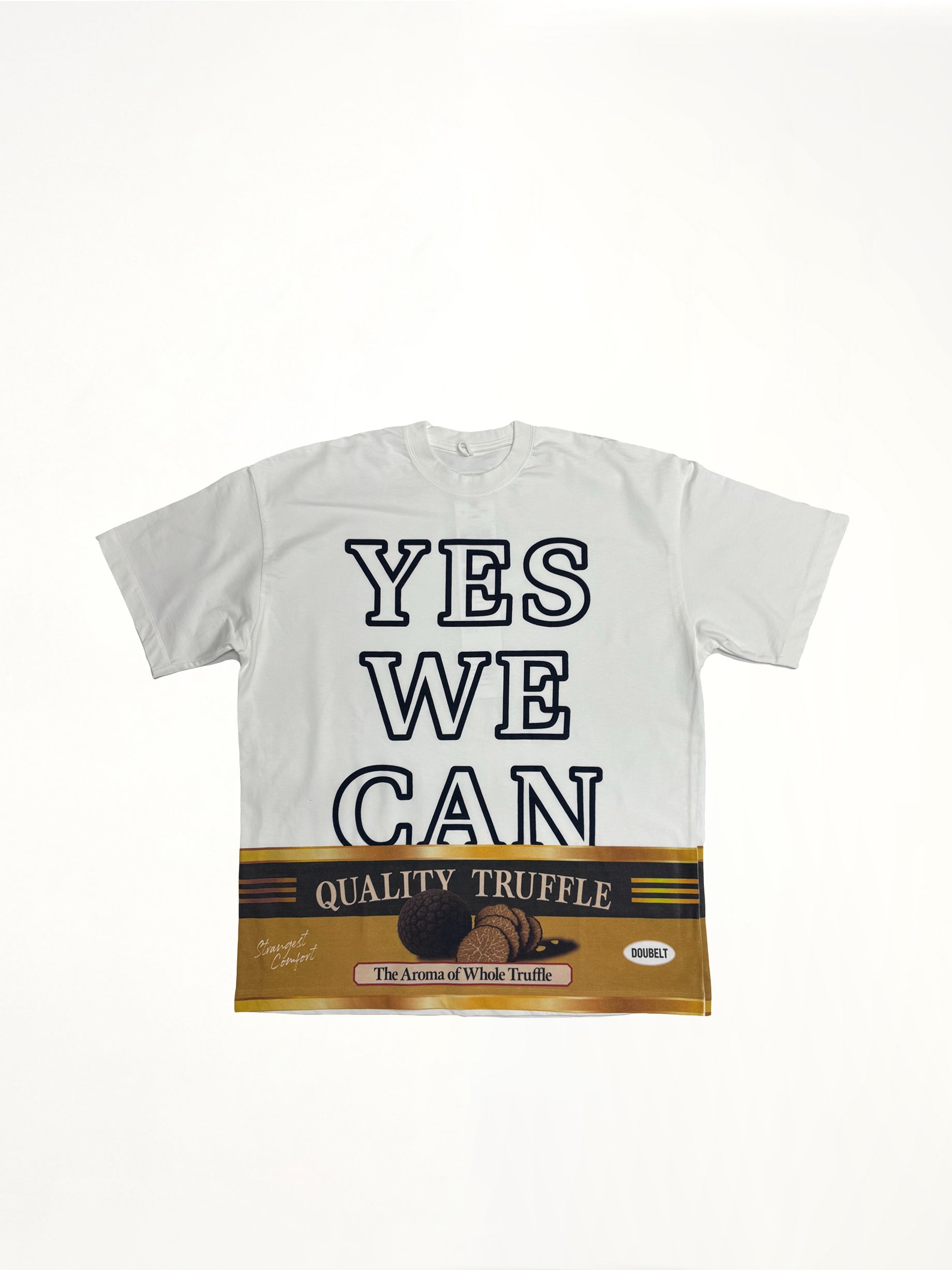 Yes We "Can" T-Shirt in Truffle