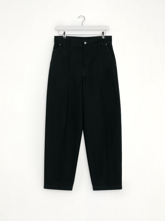 Maxi Barrel Workwear Pants in Black