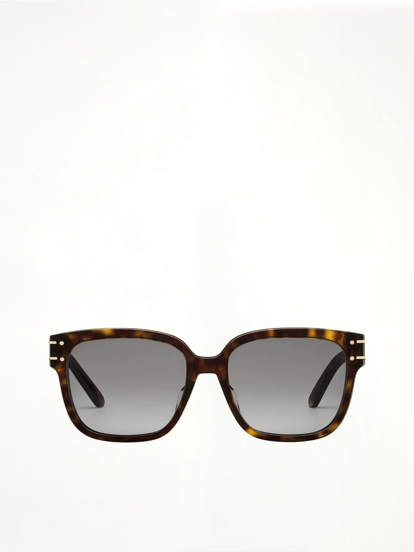 DiorSignature S7F 20B058 Square Sunglasses in Dark Havana