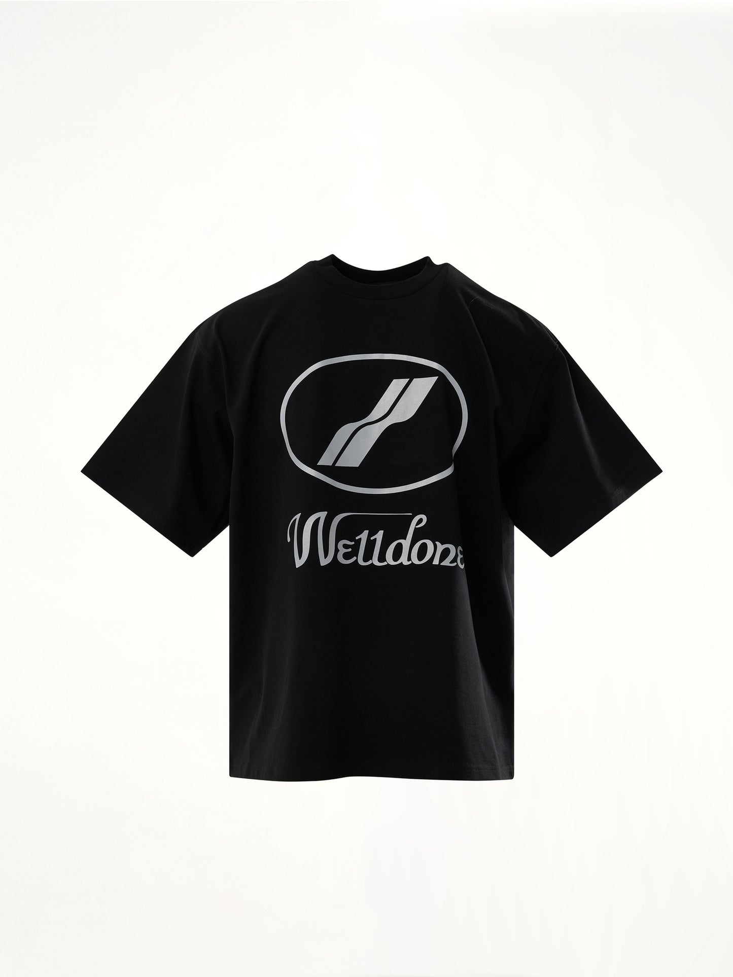 We11done Classic Logo T-Shirt in Black